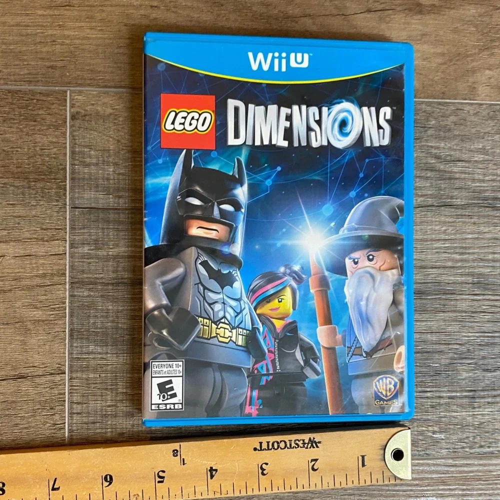 LEGO Dimensions Nintendo Wii U Game Disc with Manual and Case WUP-P-AP2E